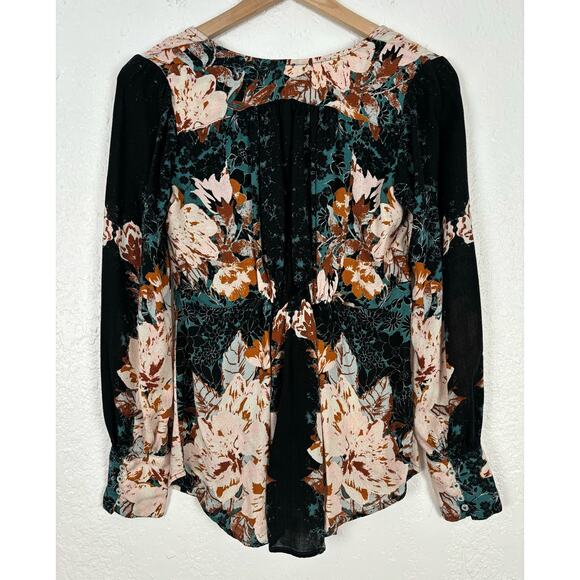 Free People Mikayla Floral Print Tunic Size XS - Picture 3 of 4
